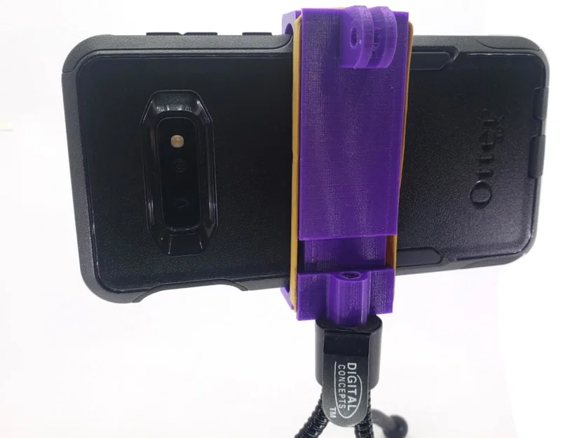 Ngàm kẹp điện thoại cho tripod / GoPro - Image 2