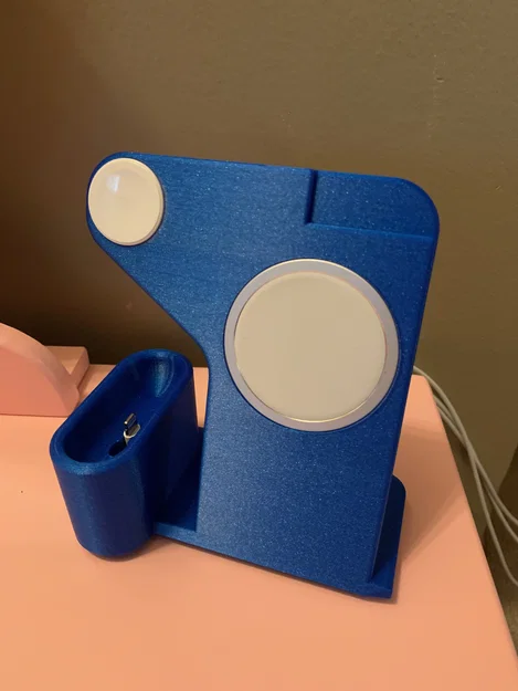 Bản Mới: Dock sạc 3-in-1 iPhone MagSafe + Apple Watch + AirPods - Image 3