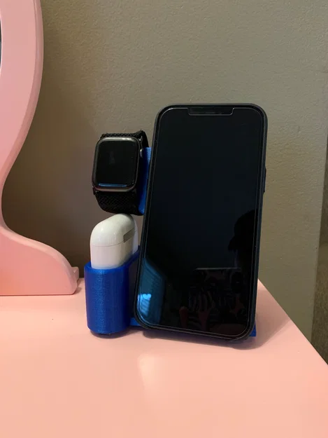 Bản Mới: Dock sạc 3-in-1 iPhone MagSafe + Apple Watch + AirPods - Image 4
