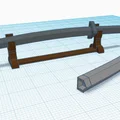 Bộ kiếm Katana in 3D cho Dummy 13 - Phụ kiện mô hình độc đáo - Thumbnail 1
