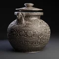 Mô hình hũ gốm Corinthian (Corinthian Pot) phong cách Hy Lạp cổ đại - Thumbnail 1