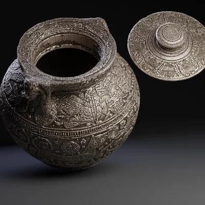 Mô hình hũ gốm Corinthian (Corinthian Pot) phong cách Hy Lạp cổ đại