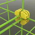 Connector khối lưới wire cube cho tủ quần áo (Wire Cube Connectors Closet Organisers) - Thumbnail 1