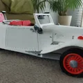 Mô hình xe cổ Citroen Traction Cabriolet 1954 tỷ lệ 1:25 in 3D - Thumbnail 1