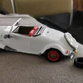 Mô hình xe cổ Citroen Traction Cabriolet 1954 tỷ lệ 1:25 in 3D - Thumbnail 5