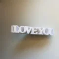 Mô hình trái tim I Love You - Món quà in 3D đầy lãng mạn - Thumbnail 6