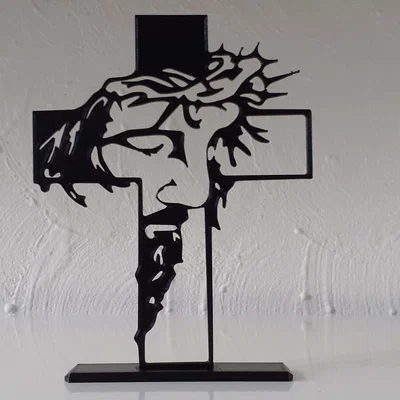 Mô hình in 3D Chúa Jesus trên thánh giá nghệ thuật