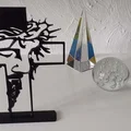 Mô hình in 3D Chúa Jesus trên thánh giá nghệ thuật - Thumbnail 2