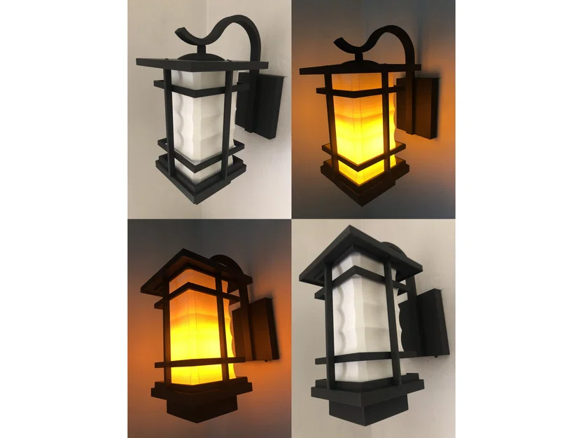 Đèn tường kiểu Nhật LED - Image 1