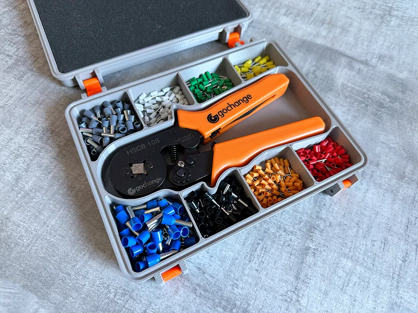 Hộp đựng kìm bấm cos & ferrules (dựa trên Frog Box v2.0) - Image 2
