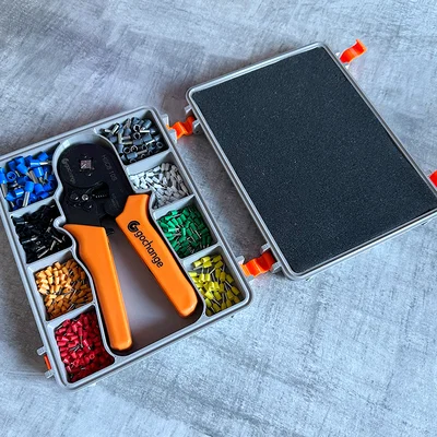 Hộp đựng kìm bấm cos & ferrules (dựa trên Frog Box v2.0)