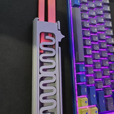 Đồ chơi dao lò xo cỡ lớn (Big Fidget Knife) giải trí 3D