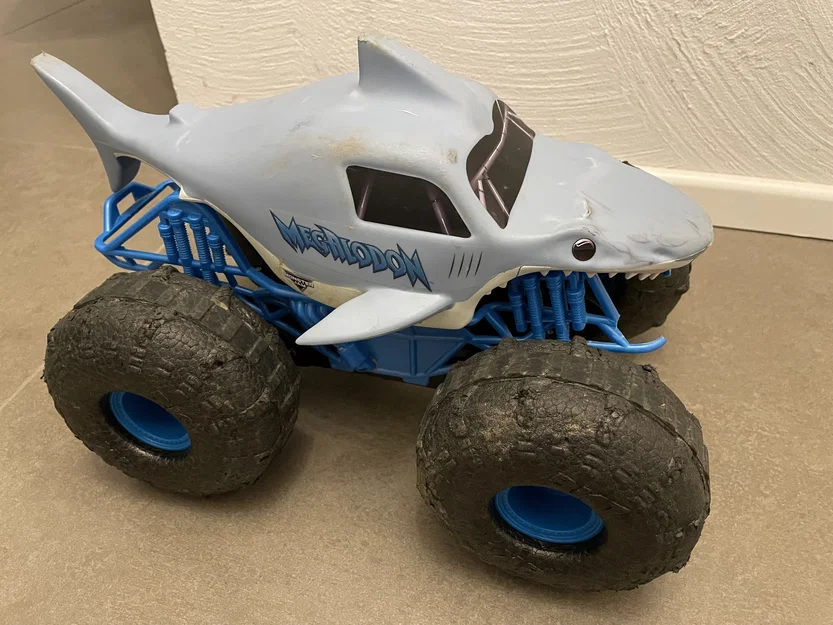 Trục & Bánh Răng thay thế cho Monster Jam Megalodon Storm RC Truck - Image 1