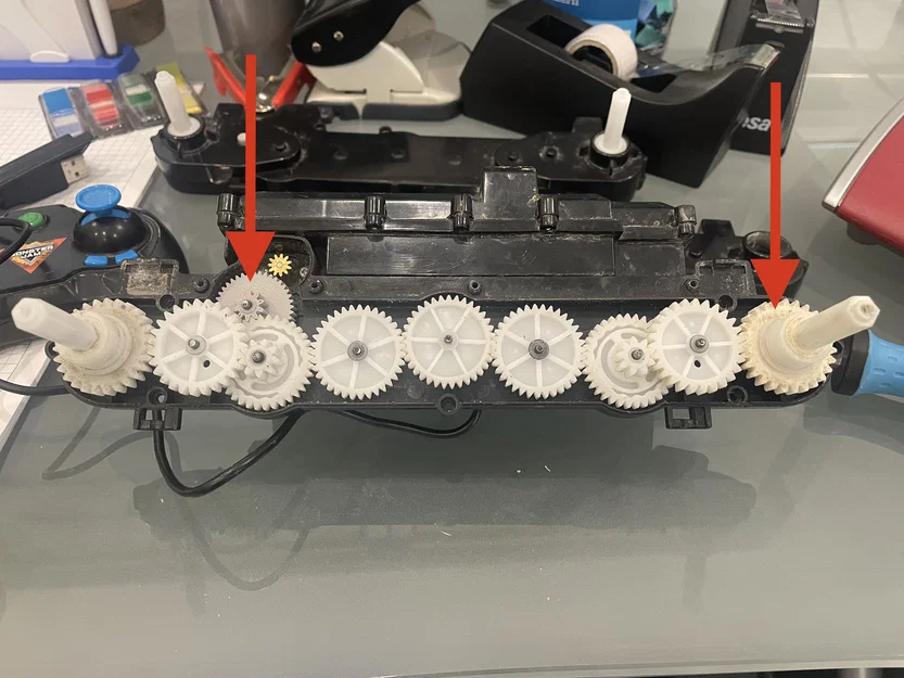 Trục & Bánh Răng thay thế cho Monster Jam Megalodon Storm RC Truck - Image 2