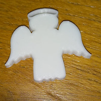 Móc khóa thiên thần hộ mệnh - Mẫu in 3D dễ thương, tinh tế