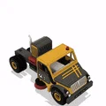Xe Quét Đường Màu Vàng (Yellow Street Sweeper Truck) - Thumbnail 6