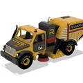 Xe Quét Đường Màu Vàng (Yellow Street Sweeper Truck) - Thumbnail 8