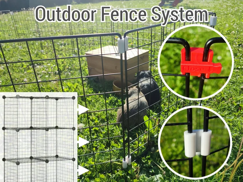 Hàng rào thú cưng ngoài trời – Giải pháp làm chuồng rẻ (Outdoor Pet Fence) - Image 1