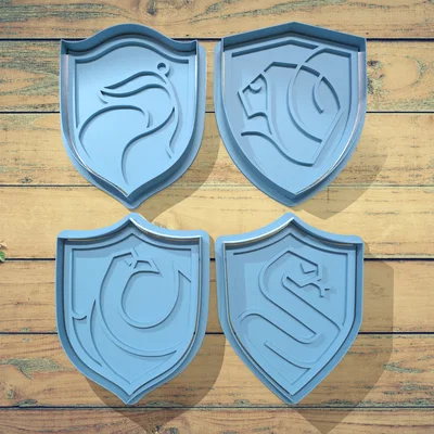 Bộ Khuôn Cắt Bánh Quy Harry Potter - Gryffindor Slytherin