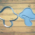 Bộ Khuôn Cắt Bánh Quy Hình Nấm Đáng Yêu (Mushroom Cookie Cutter) - Thumbnail 5