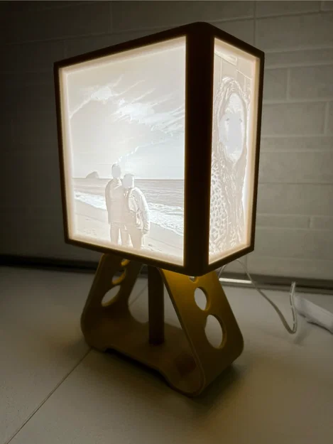 Đèn ngủ Lithophane 3D - Món quà lưu giữ kỷ niệm đầy nghệ thuật - Image 1