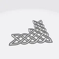 Mẫu họa tiết góc nút thắt Celtic (Celtic Knot) trang trí 3D đẹp mắt - Thumbnail 1