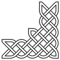 Mẫu họa tiết góc nút thắt Celtic (Celtic Knot) trang trí 3D đẹp mắt - Thumbnail 3