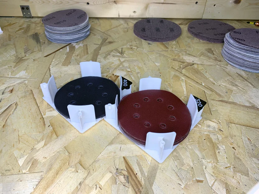 D125 | Khay sắp xếp nhám tròn | Gridfinity Holder - Image 3