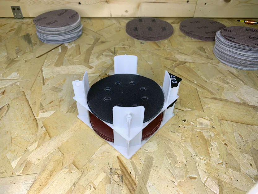 D125 | Khay sắp xếp nhám tròn | Gridfinity Holder - Image 4