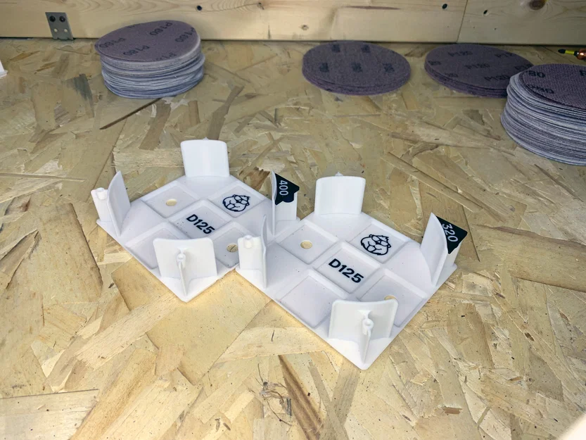 D125 | Khay sắp xếp nhám tròn | Gridfinity Holder - Image 5