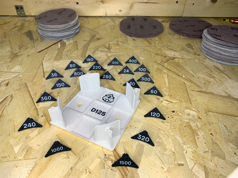 D125 | Khay sắp xếp nhám tròn | Gridfinity Holder - Image 6