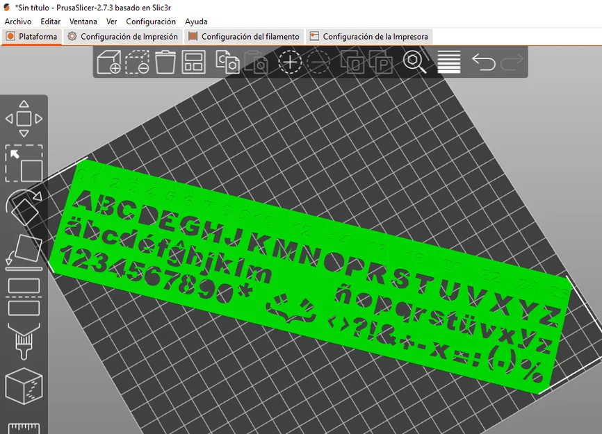 Thước chữ cái cho bé (Regla alfabética infancia) - Image 2
