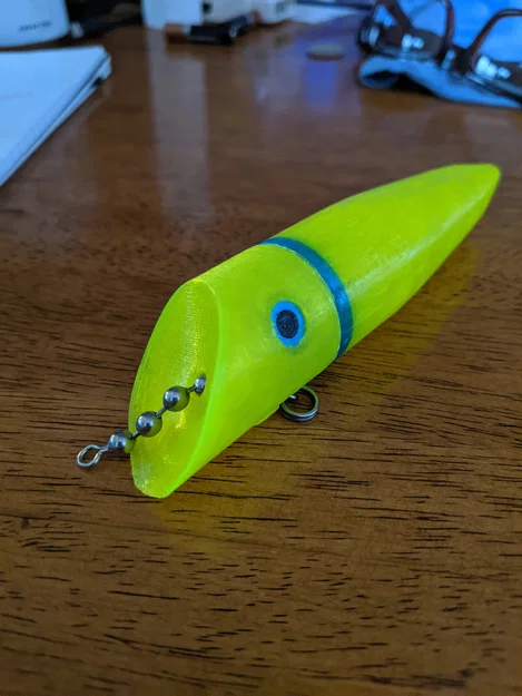 5 inch (12 cm) - Fishing plug gắn glow stick, đầu chỉnh action thay đổi được - Image 3