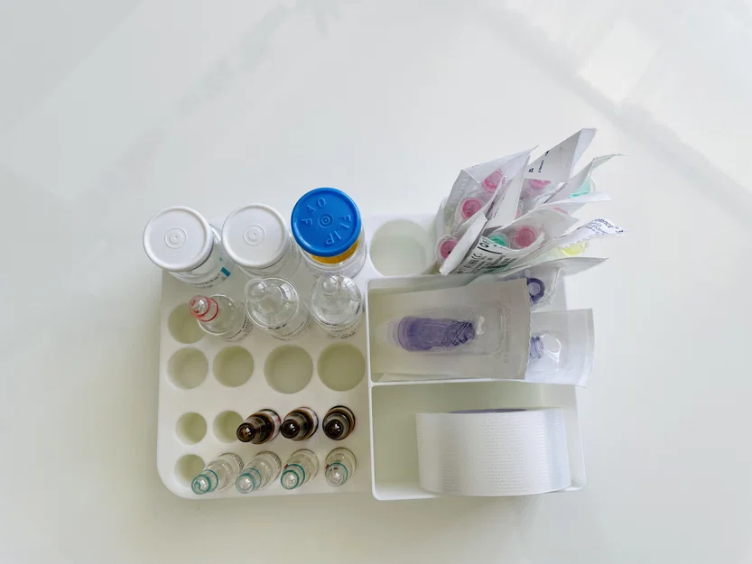 Giá đỡ ống/lọ thuốc (Medicine vial/ampoule holder) - Image 4
