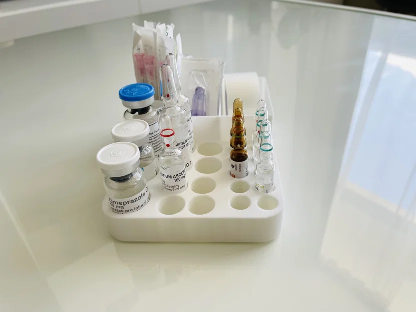 Giá đỡ ống/lọ thuốc (Medicine vial/ampoule holder) - Image 5