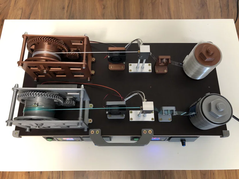 Máy làm filament từ chai PET (PET Filament Machine) - Image 2