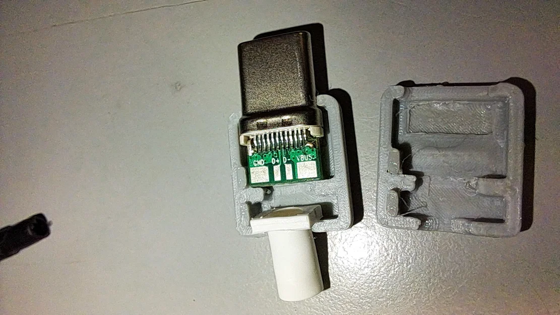 Vỏ USB-C (USB Type-C) cho DIY hàn – bản mod - Image 6