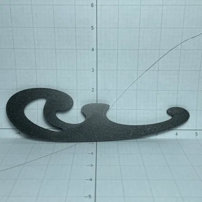Thước vẽ đường cong kỹ thuật (Drawing Curve) - Hỗ trợ vẽ chính xác