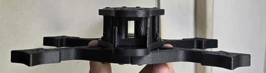 Khung Glu4 4" FPV Drone Frame in 3D (Freestyle, bền, hỗ trợ 20x20/30x30) - Image 5
