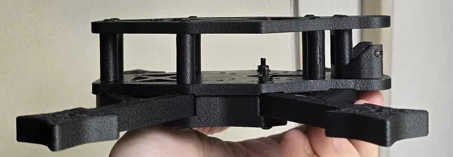 Khung Glu4 4" FPV Drone Frame in 3D (Freestyle, bền, hỗ trợ 20x20/30x30) - Image 6