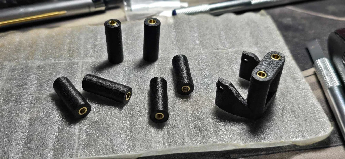 Khung Glu4 4" FPV Drone Frame in 3D (Freestyle, bền, hỗ trợ 20x20/30x30) - Image 10