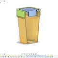 Thùng rác mini tham số (parametric) để bàn - Thumbnail 3