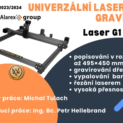 Gravírka Laser G1 i1 – Máy khắc & cắt laser 3 trục khổ lớn