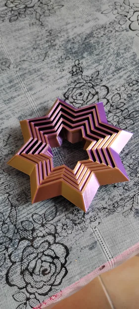 Star Fidget - Đồ chơi in 3D hình ngôi sao giải trí độc đáo - Image 1
