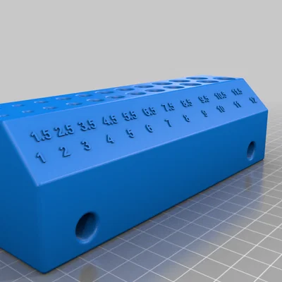 Giá đỡ mũi khoan (Drill Bits Holder / Bohrer-Halterung)