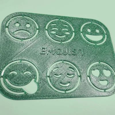 Template vẽ Emoji