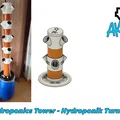 Hydroponics Tower - Hydroponik Turm (Tháp trồng thủy canh) - Thumbnail 1