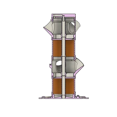 Hydroponics Tower - Hydroponik Turm (Tháp trồng thủy canh)