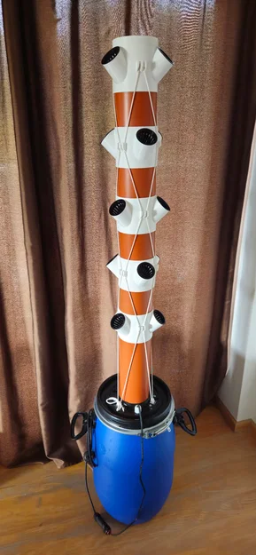 Hydroponics Tower - Hydroponik Turm (Tháp trồng thủy canh) - Image 7