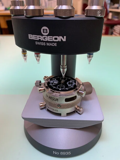 Bệ đỡ cho dụng cụ ép kim đồng hồ (Platform for Watch Hand Setting Tool) - Image 1